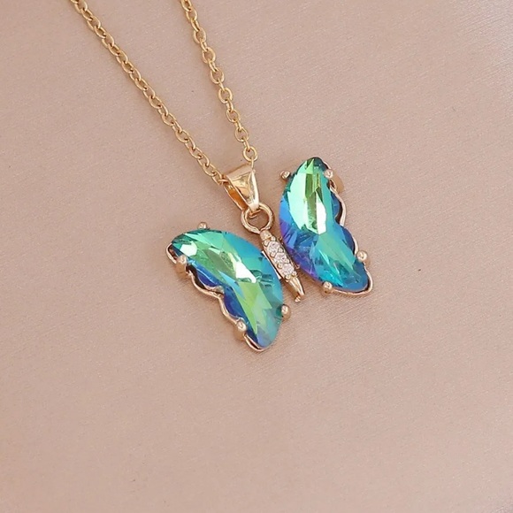 Jewelry - NWT Butterfly Zircon Alloy PendantWomen’s Necklace
